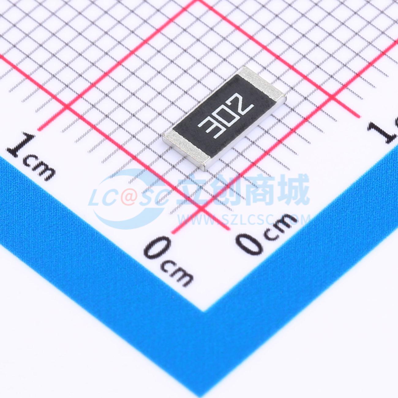 点击查看大图 FRC2512J302 TS实物图