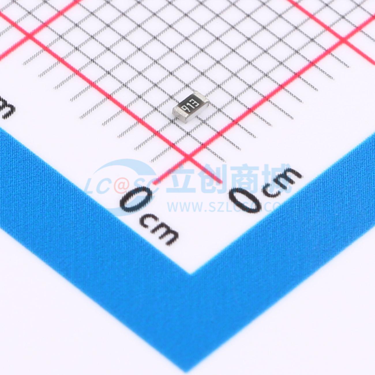 点击查看大图 CR0603J91K0P05Z实物图