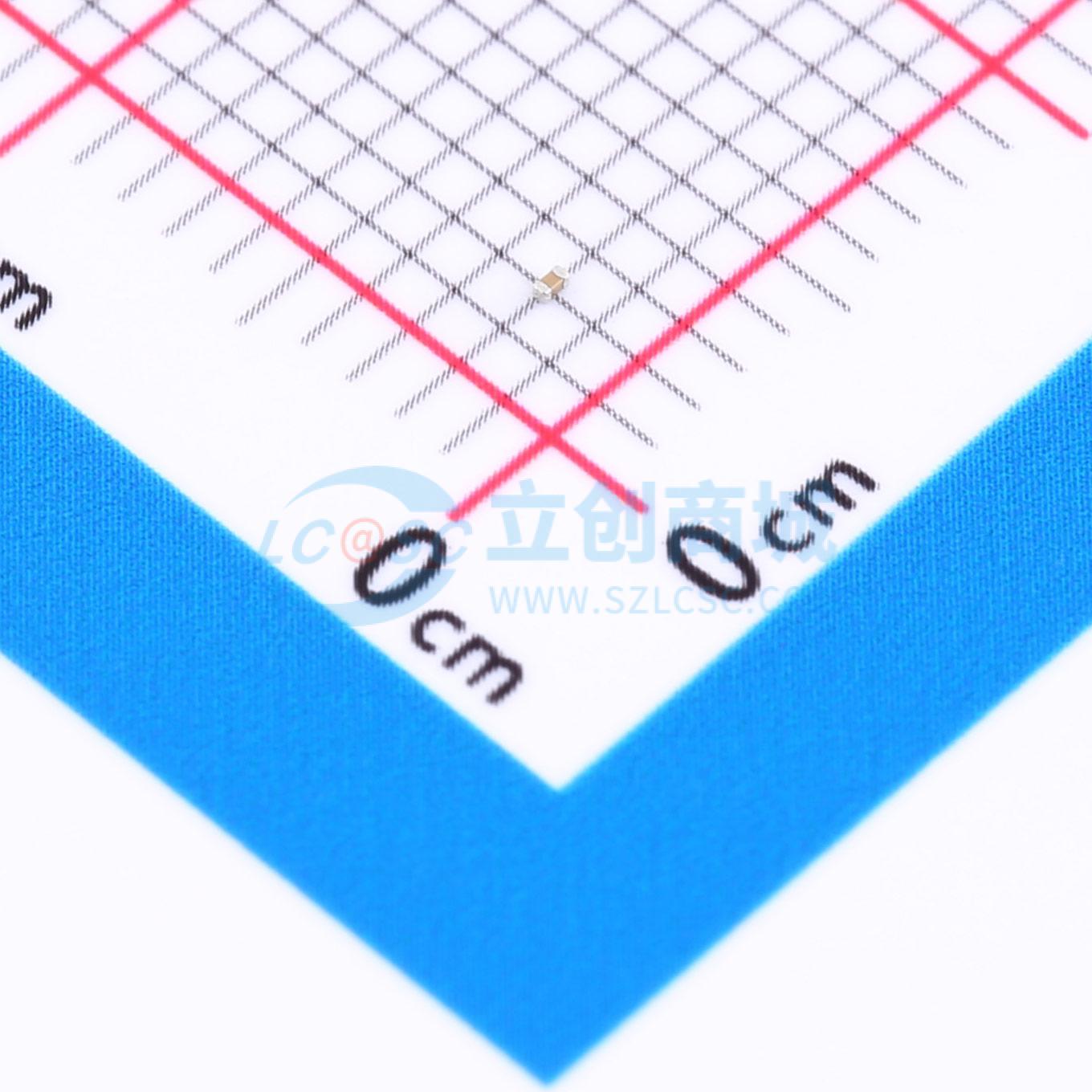 点击查看大图 0201B821K500CT实物图