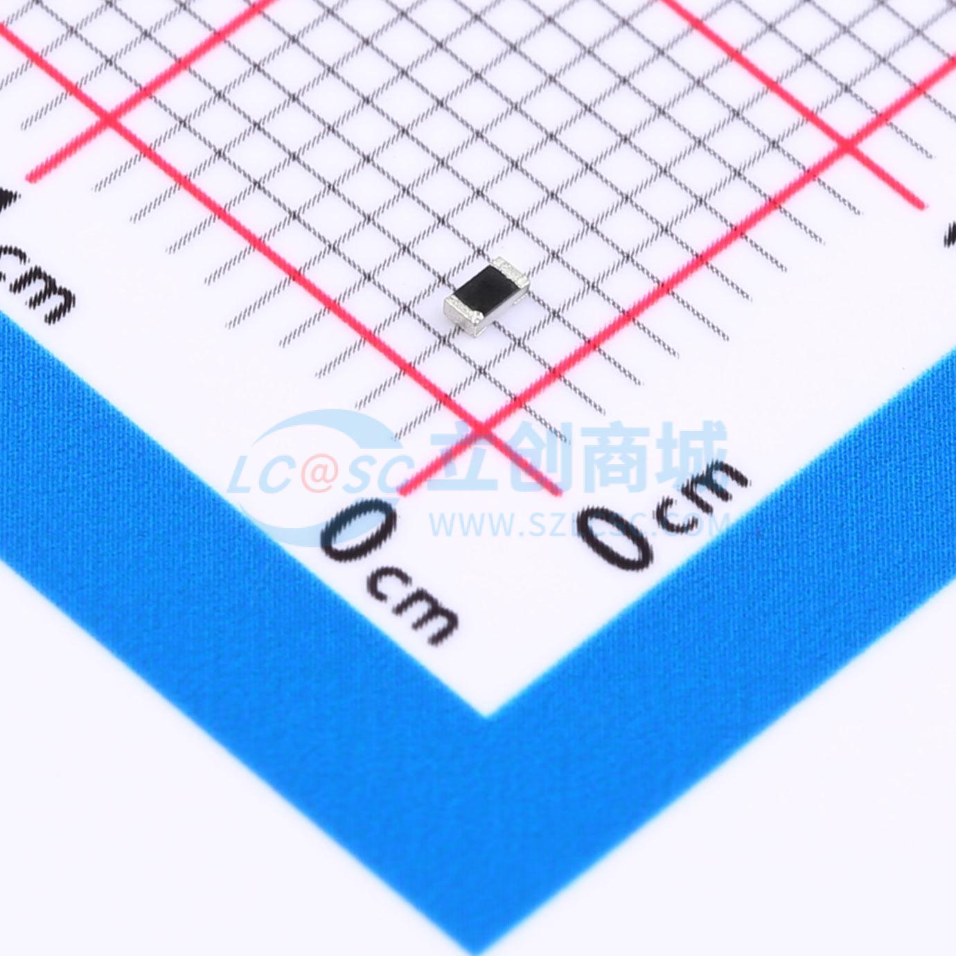 点击查看大图 CRCW0603137RFKEA实物图