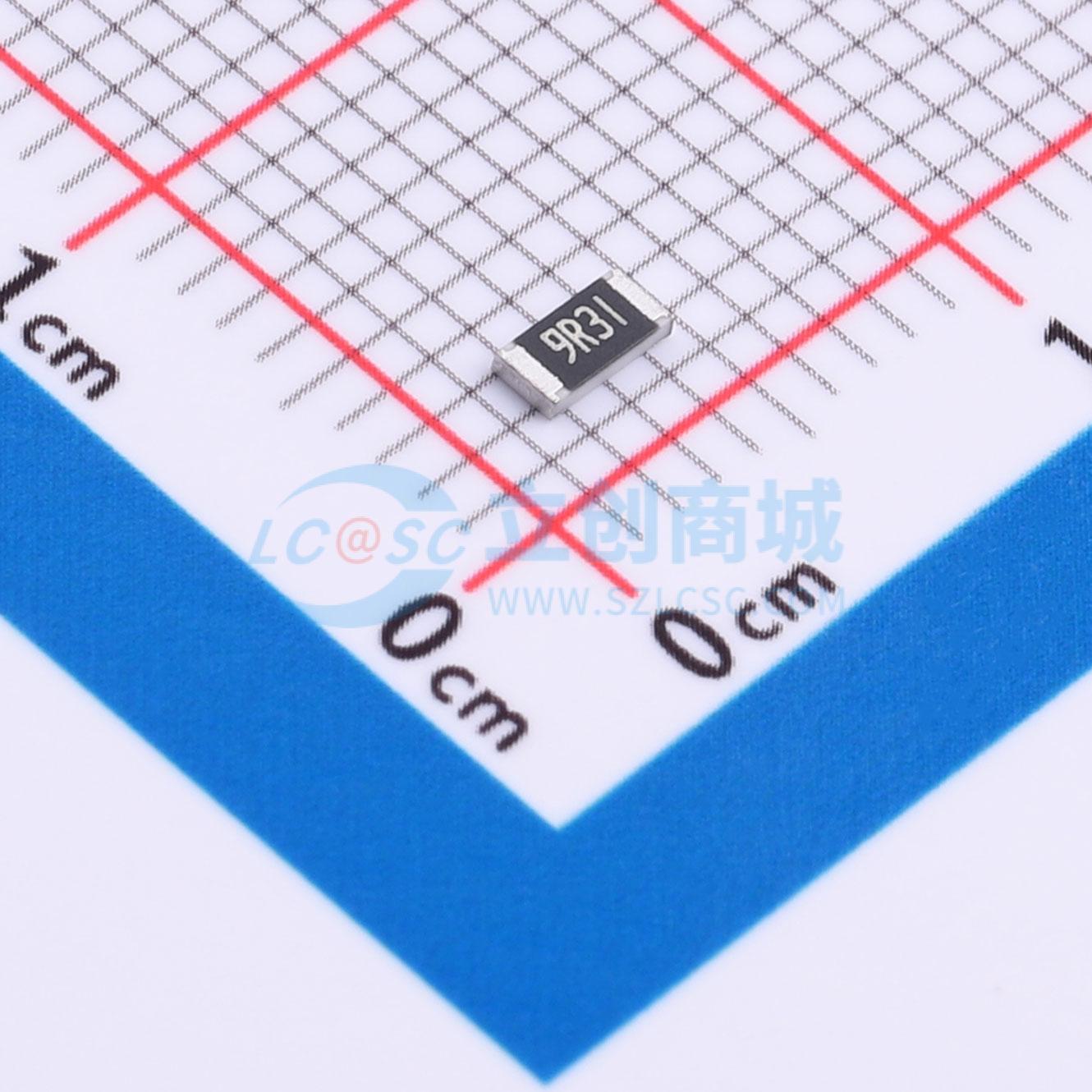 点击查看大图 GR1206F9R31T5G00实物图