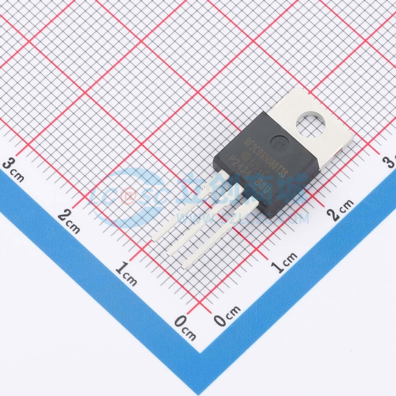 点击查看大图 UF3C065080T3S实物图