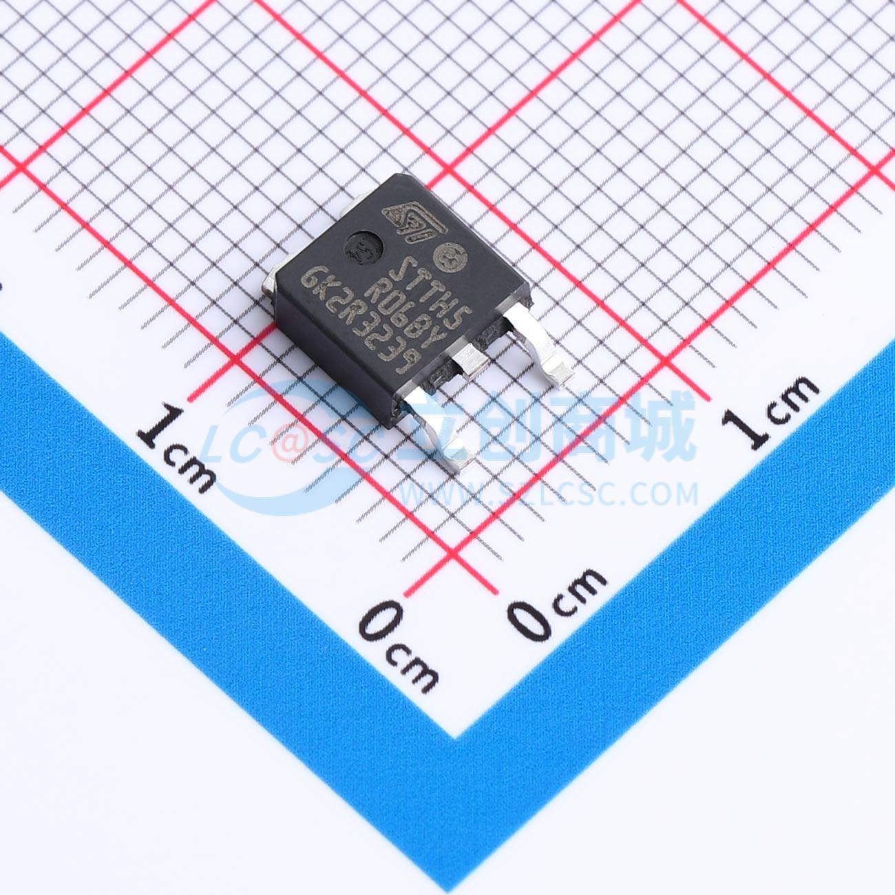 STTH5R06BY-TR实物图