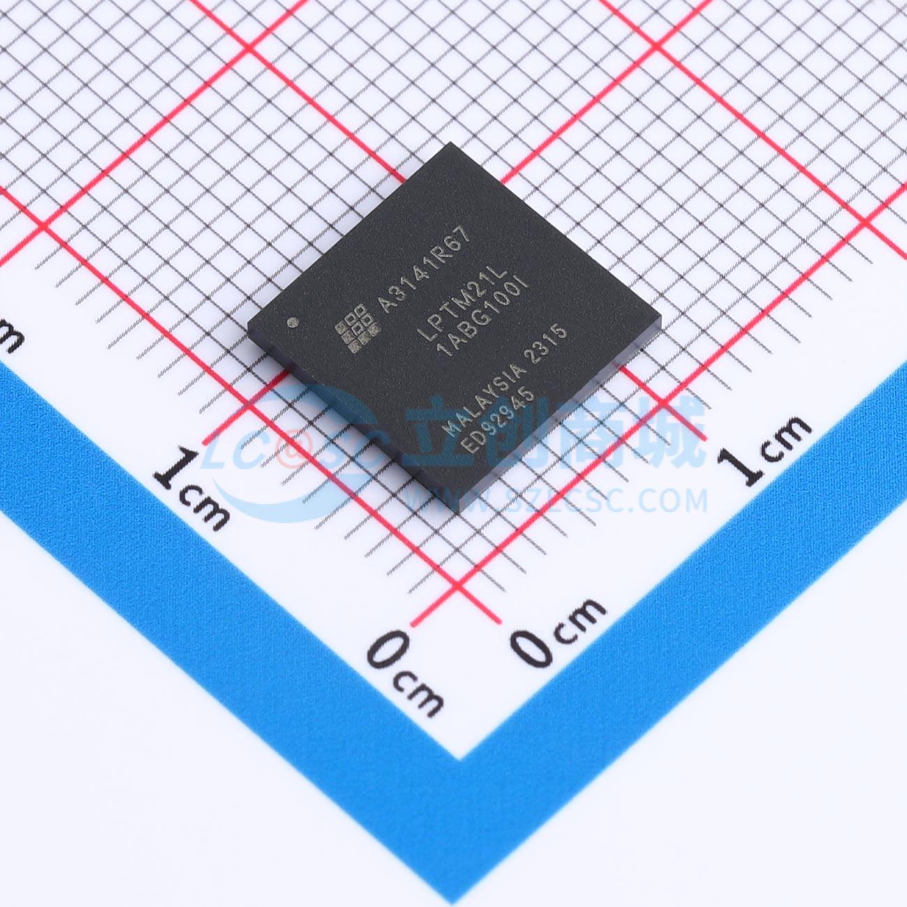 LPTM21L-1ABG100I实物图