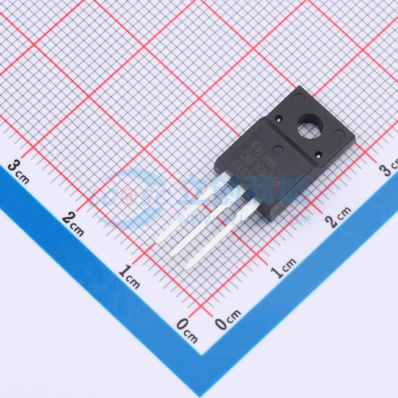 点击查看大图 CMF10N80A实物图