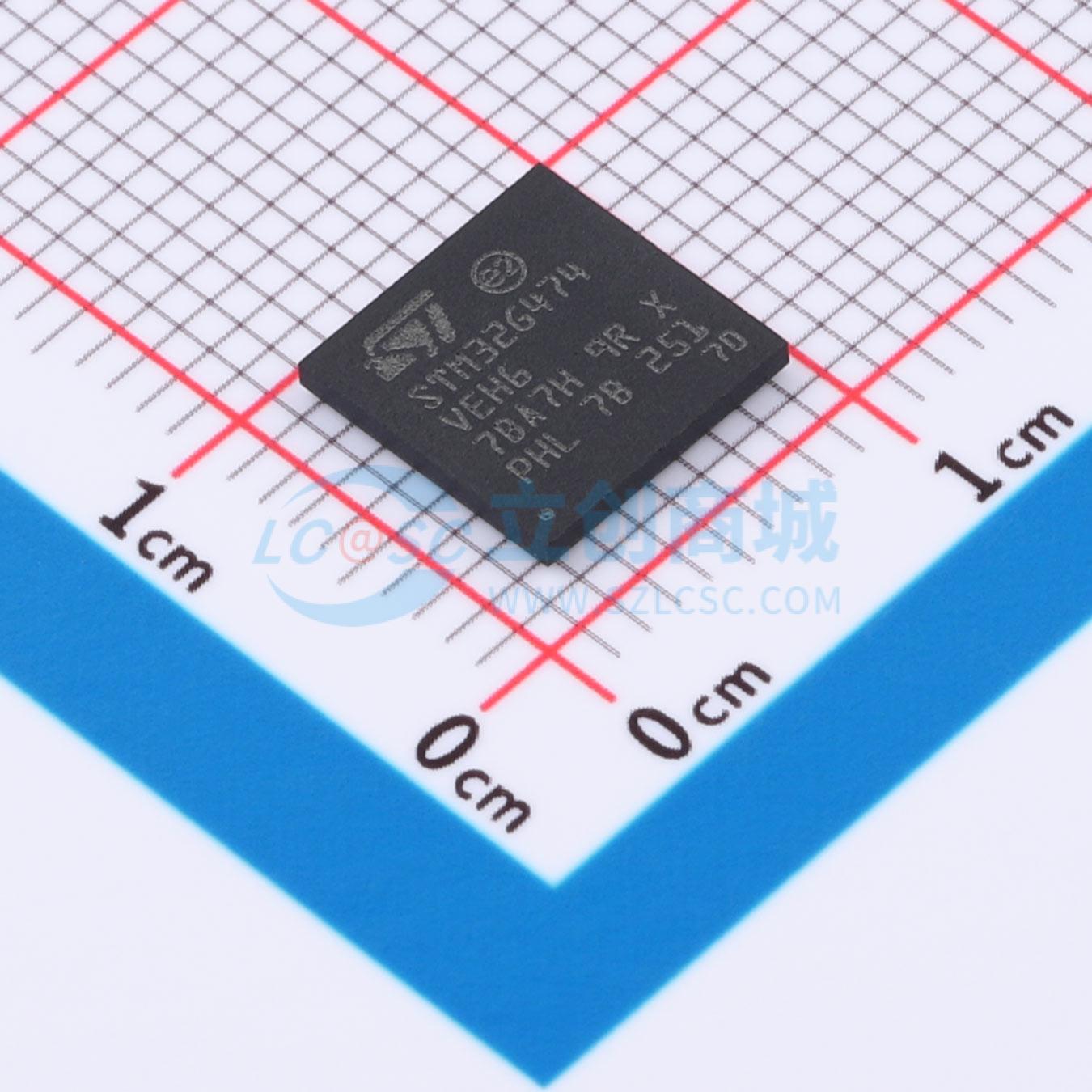 点击查看大图 STM32G474VEH6实物图