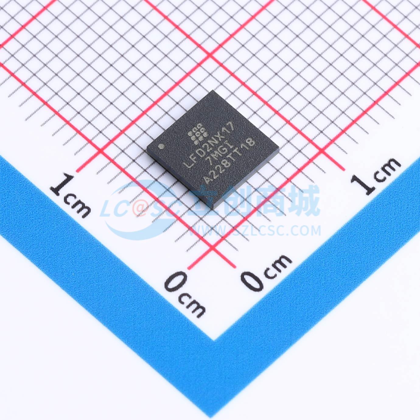 点击查看大图 LFD2NX-17-7MG121I实物图