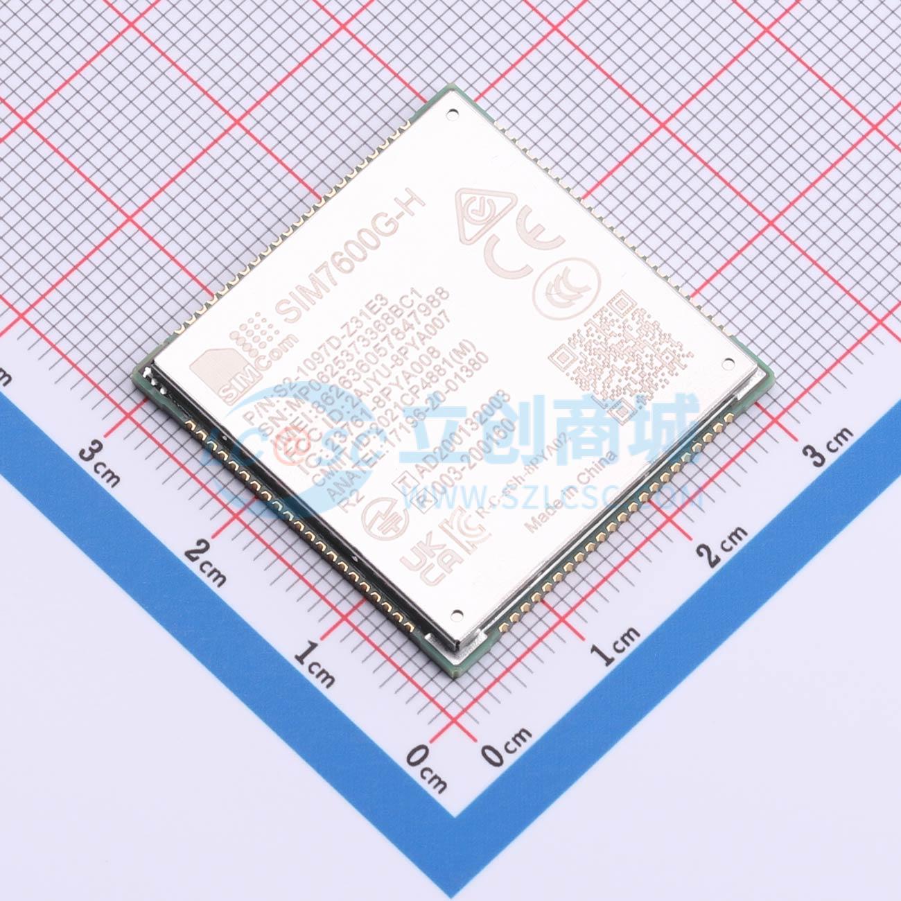 点击查看大图 SIM7600G-H实物图