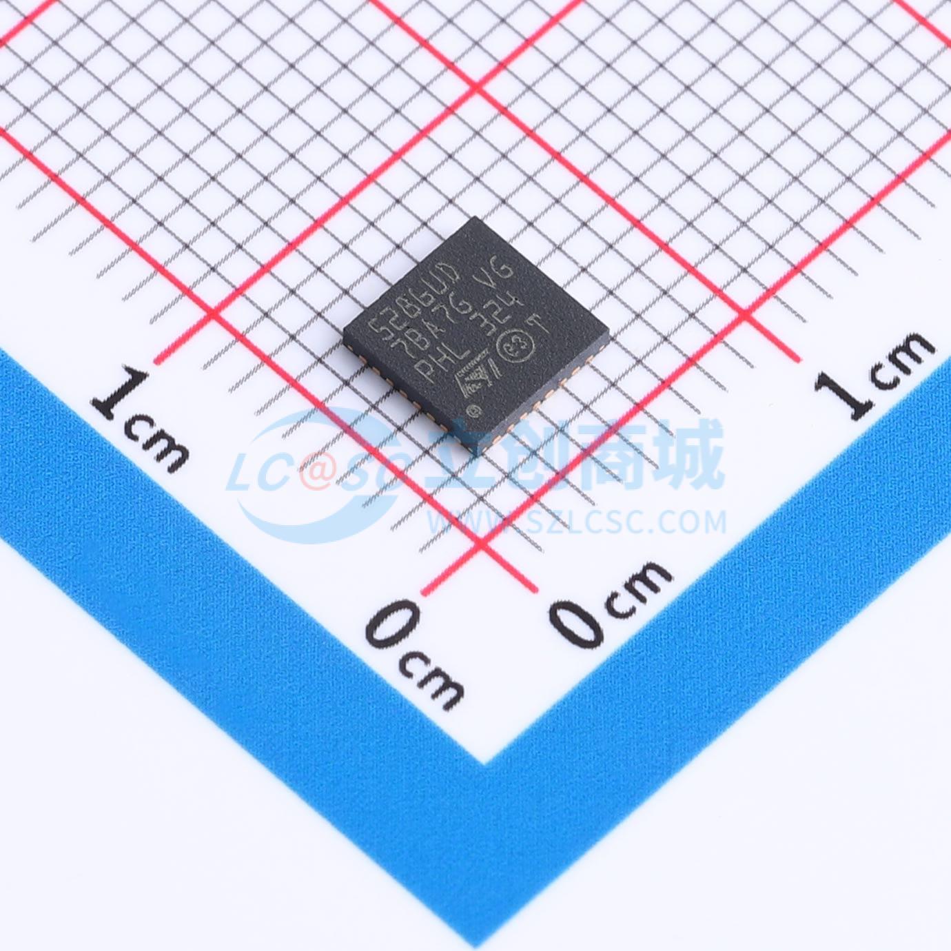 点击查看大图 STM8AF5286UDY实物图