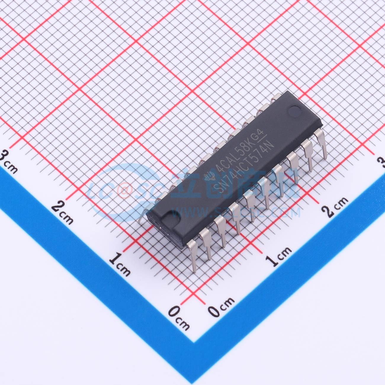 点击查看大图 SN74HCT574N实物图