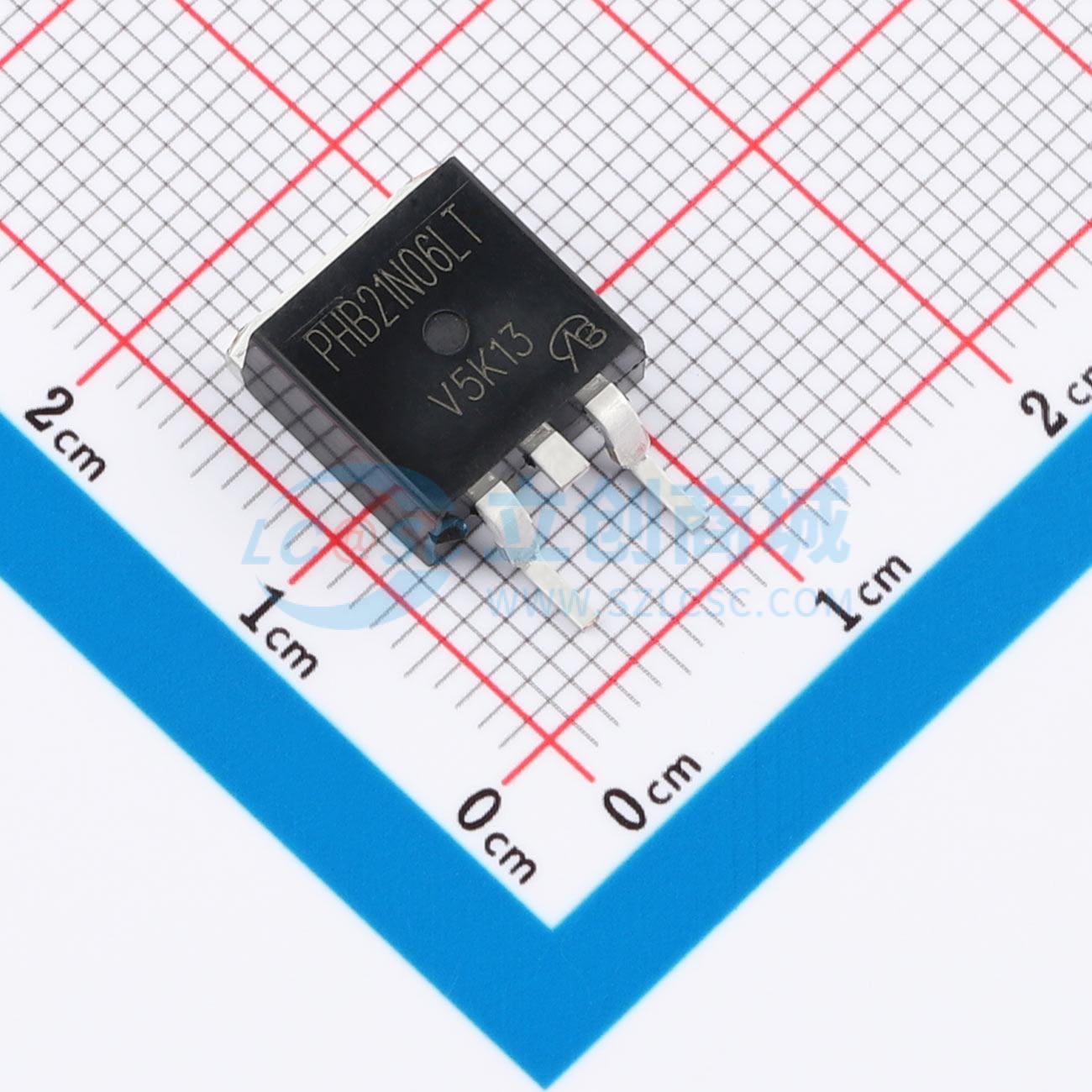 点击查看大图 PHB21N06LT,118-VB实物图