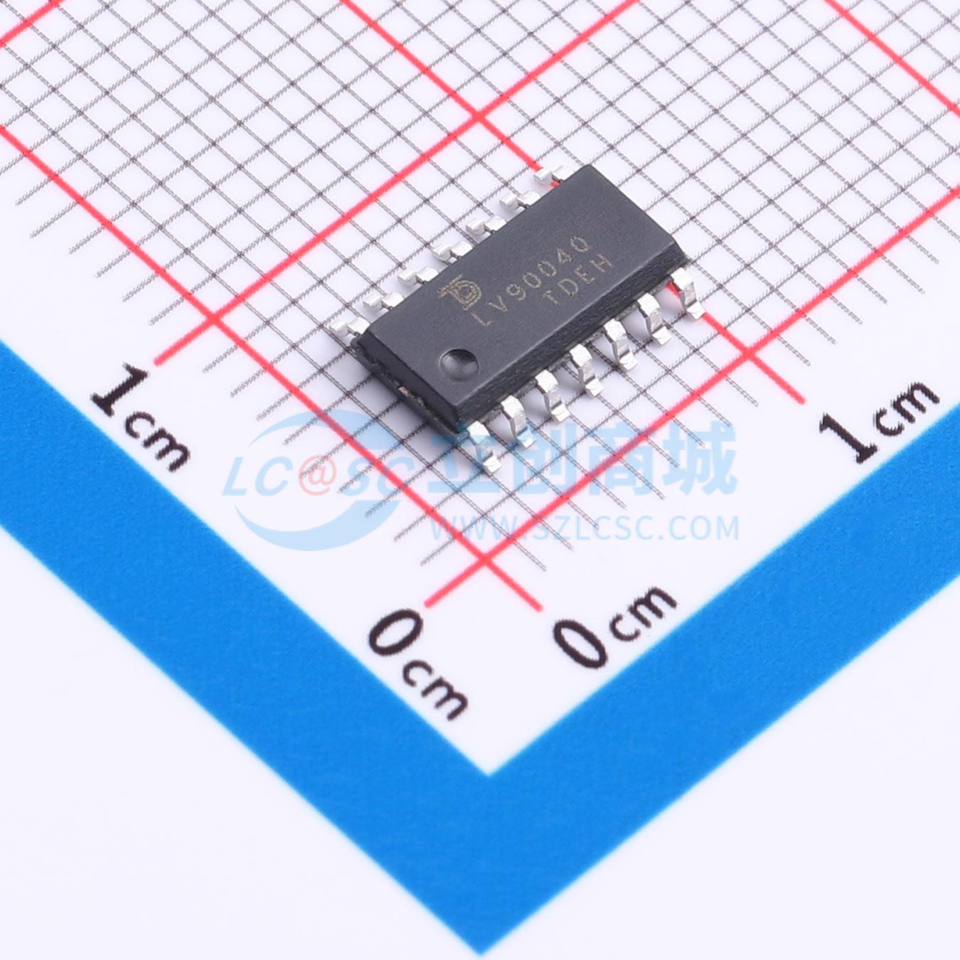 点击查看大图 TLV9004QDRQ1-TUDI实物图