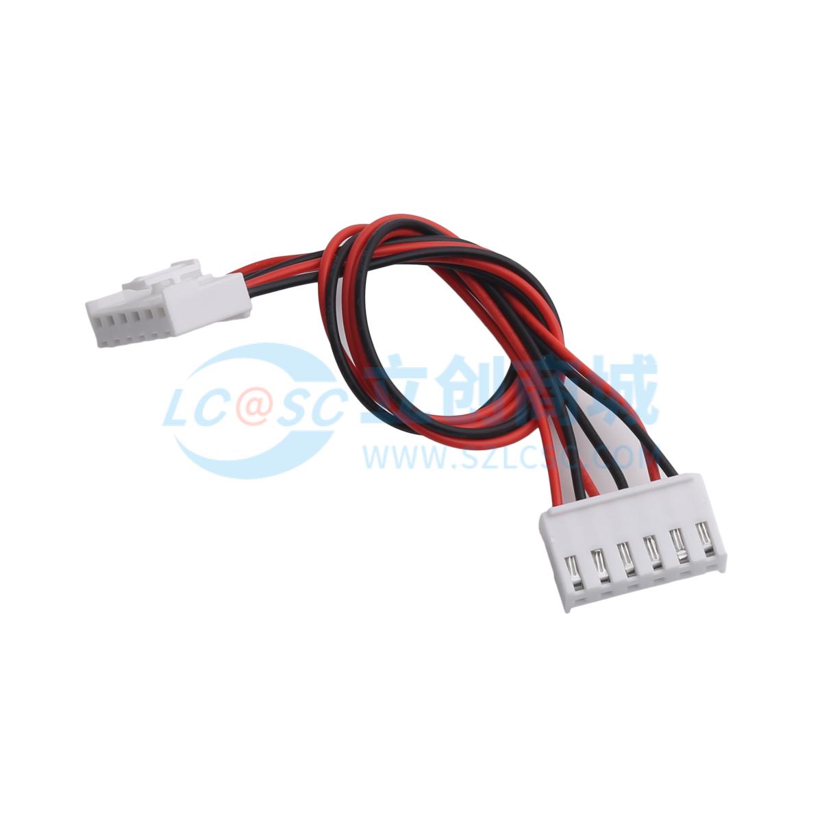 HX VH3.96-6P ST 200mm 22AWG实物图