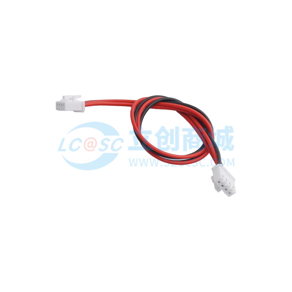 HX XHB2.54-4P ST 200mm 22AWG实物图