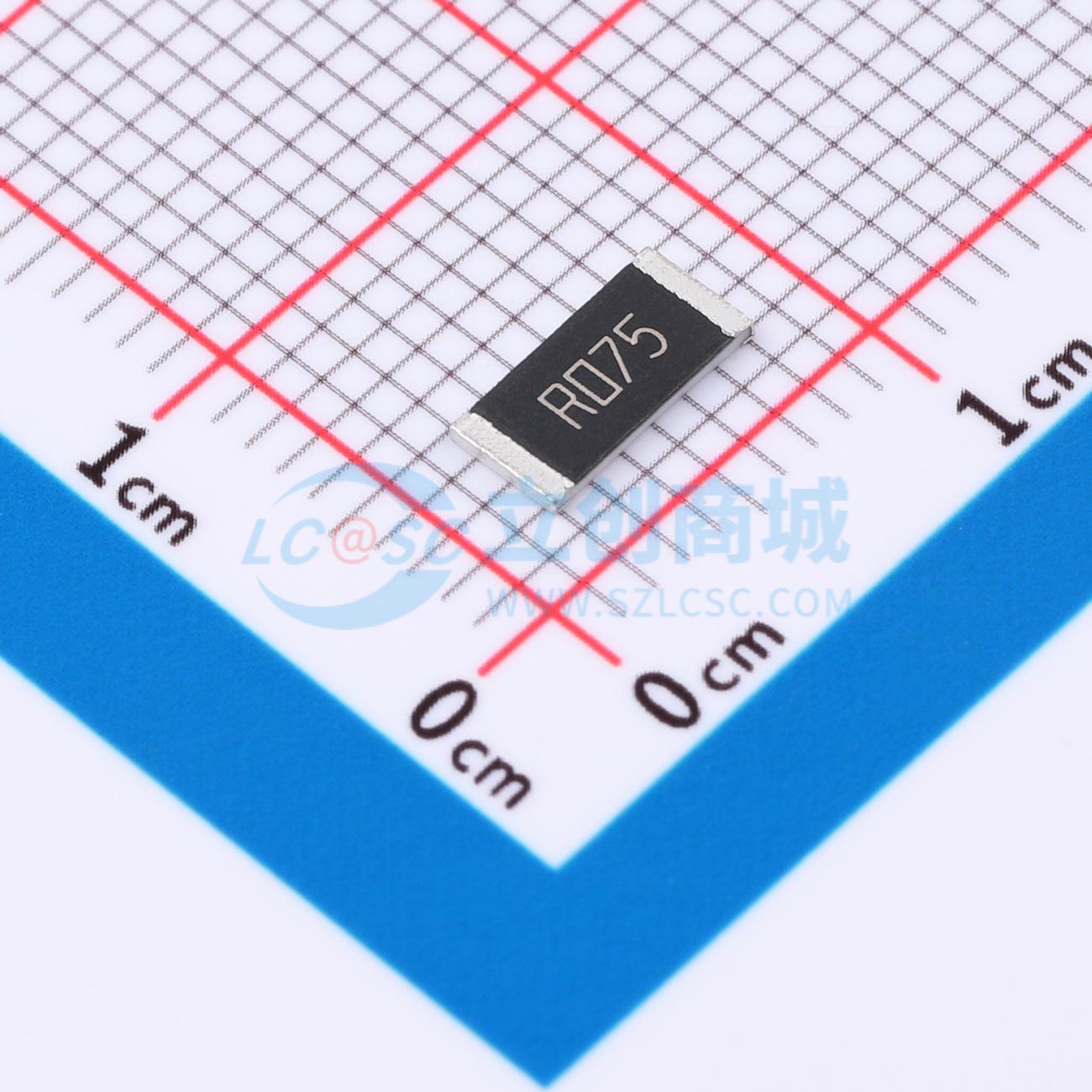 点击查看大图 GR2512F0R075T4G00实物图