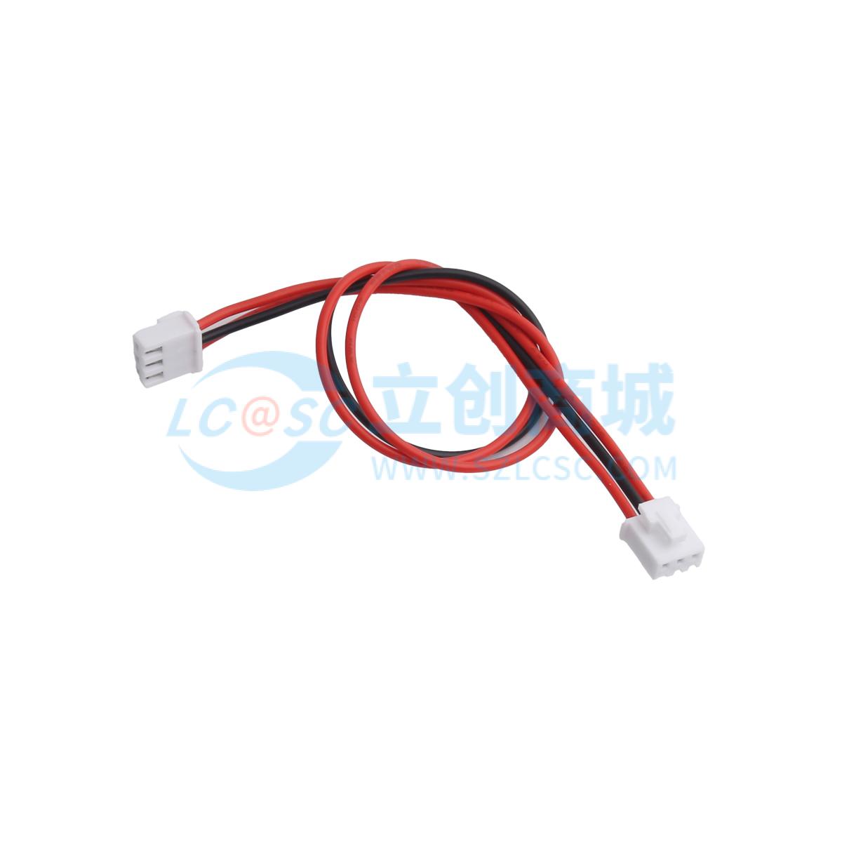 HX XHB2.54-3P ST 200mm 22AWG实物图