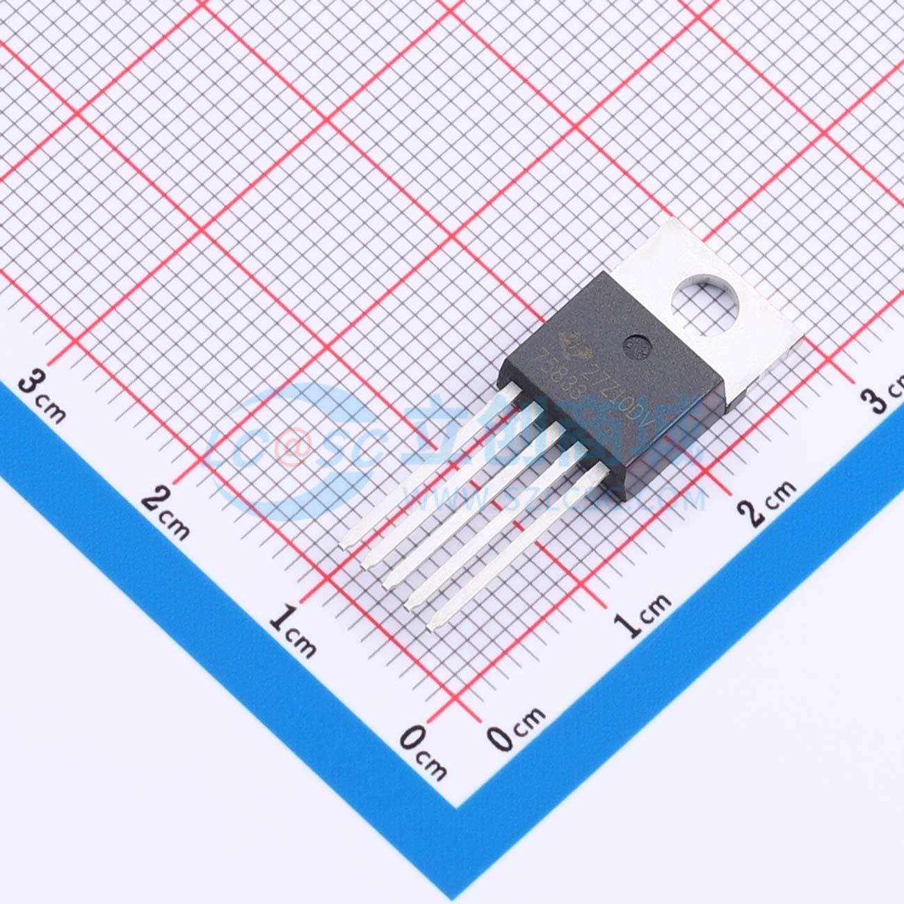点击查看大图 TPS75833KC实物图