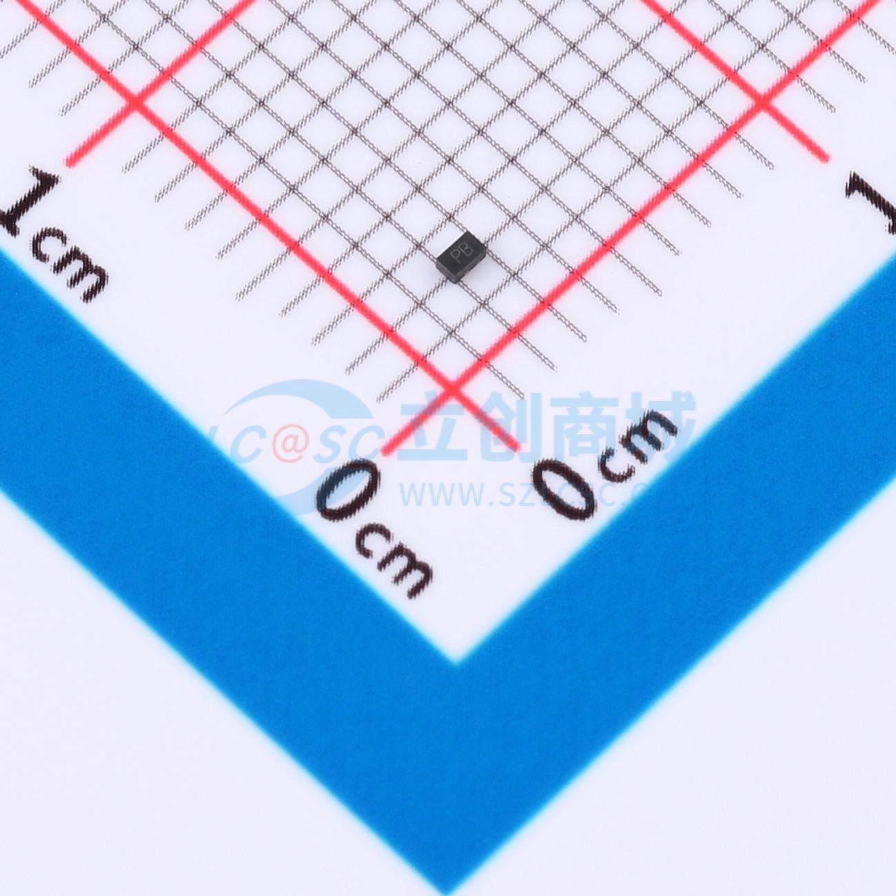 点击查看大图 PESDNC2FD5VB-GK实物图