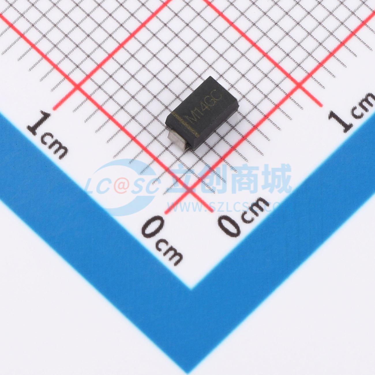 点击查看大图 MBRA140T3G-HXY实物图