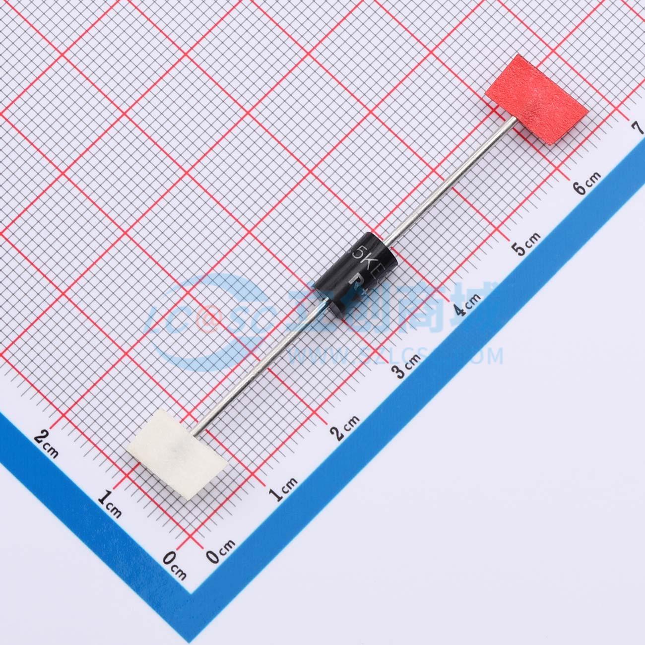 点击查看大图 1.5KE30CA实物图