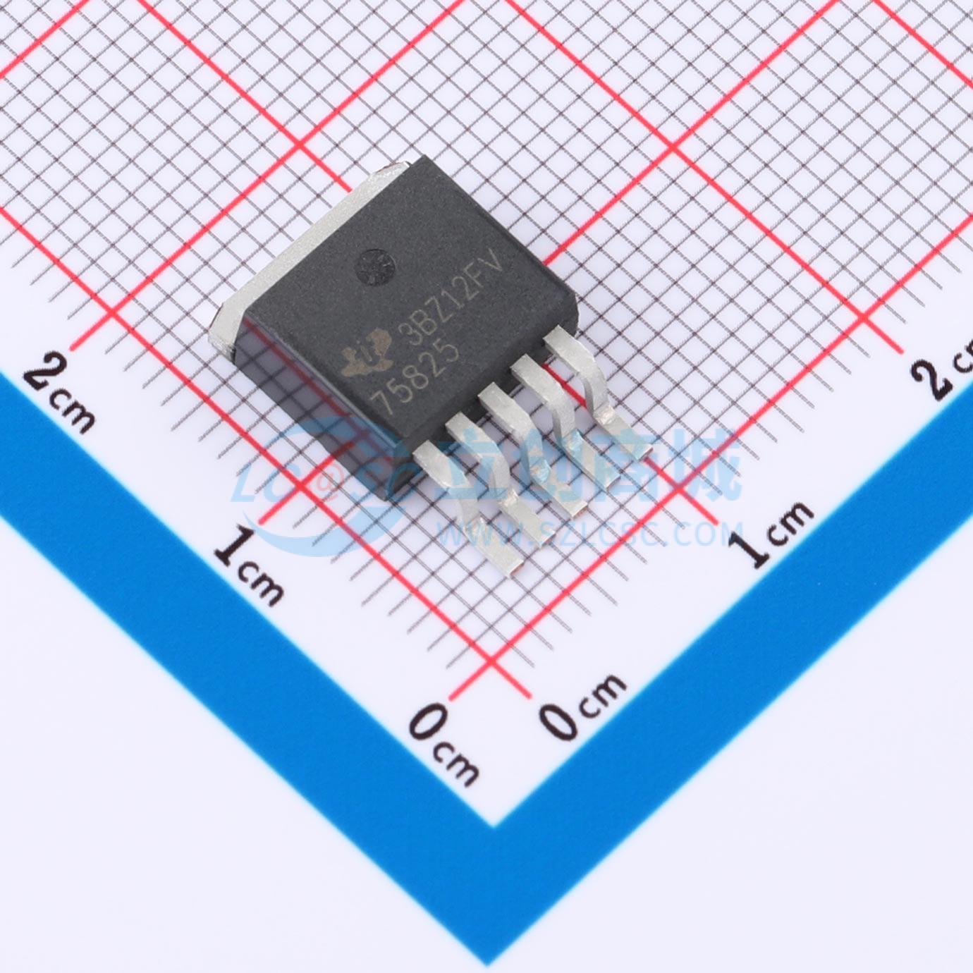 点击查看大图 TPS75825KTTR实物图