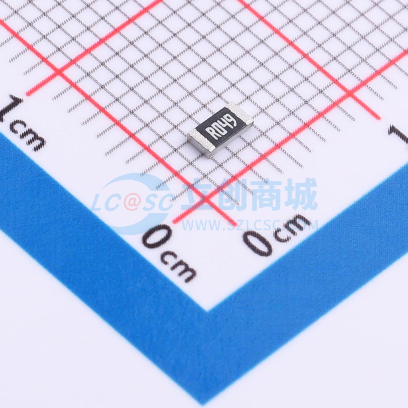 点击查看大图 GR1206F0R049T5G00实物图