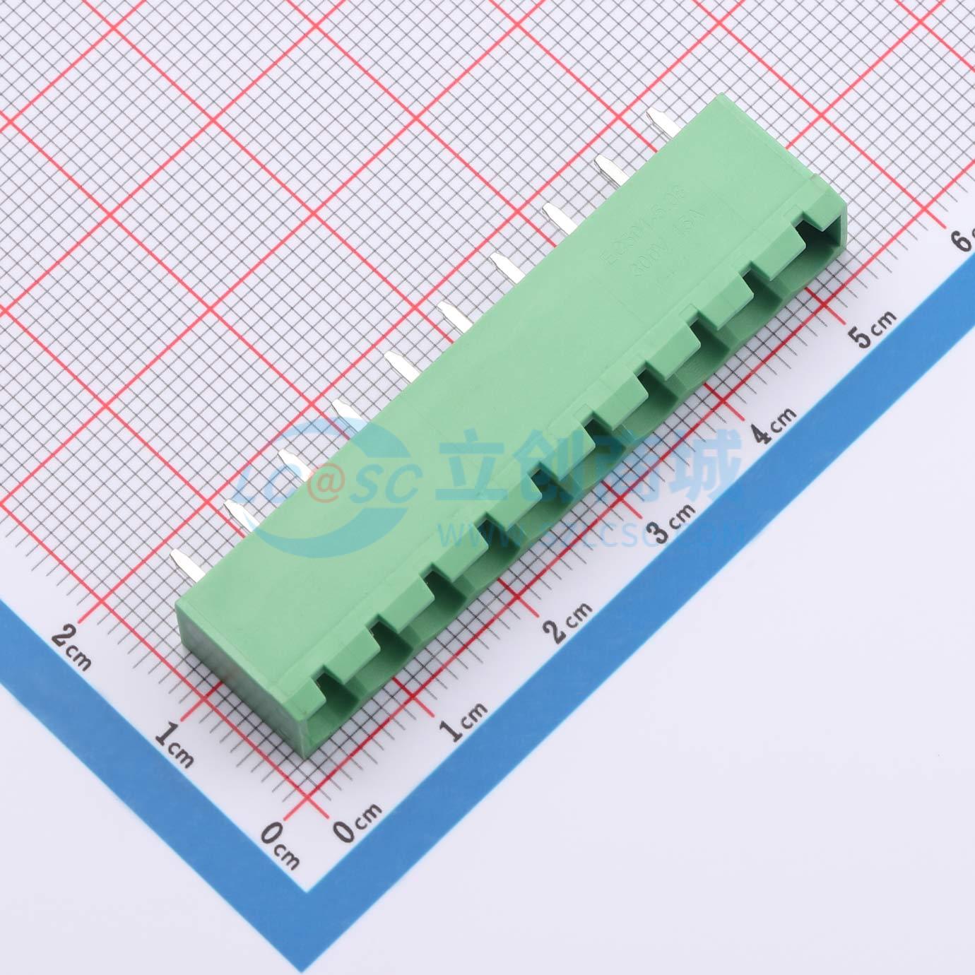 点击查看大图 HC-JXDZVC-5.08-10P实物图