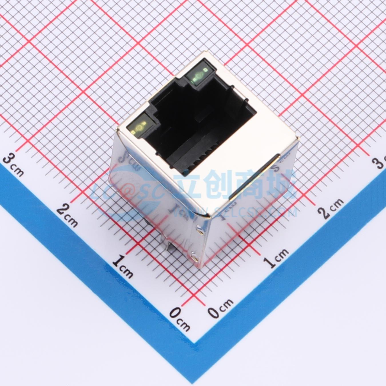 点击查看大图 HYCW172-RJ45-168B-915310A实物图