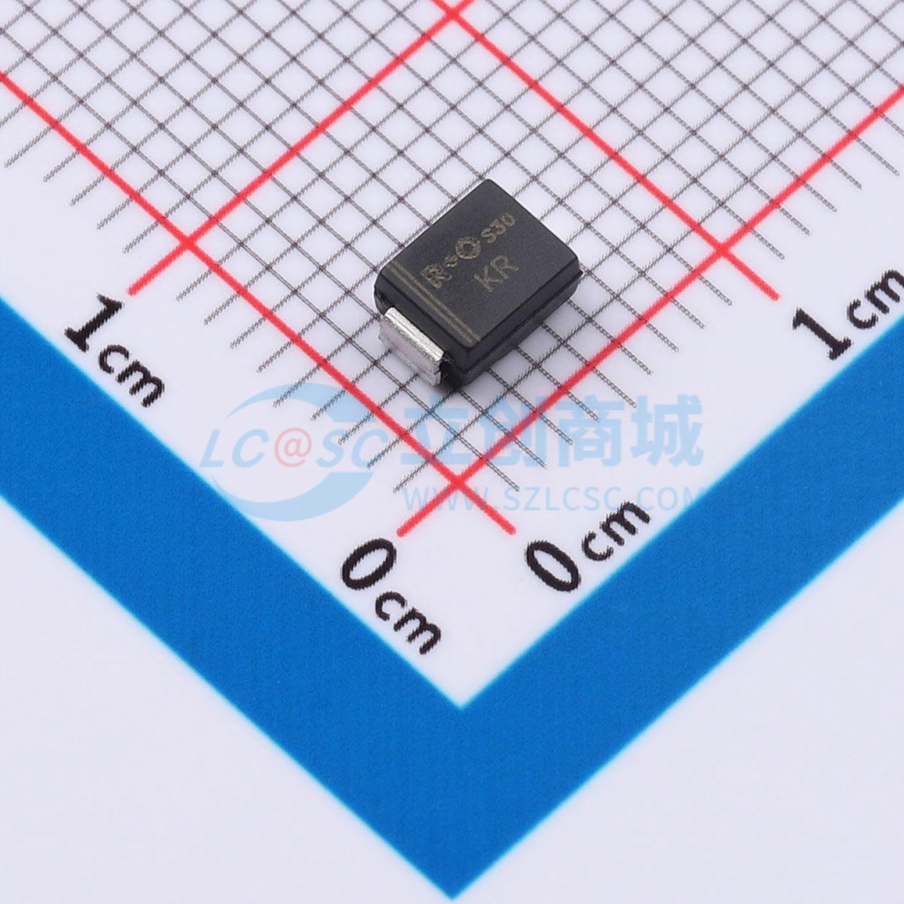 点击查看大图 SMBJ8.0A实物图