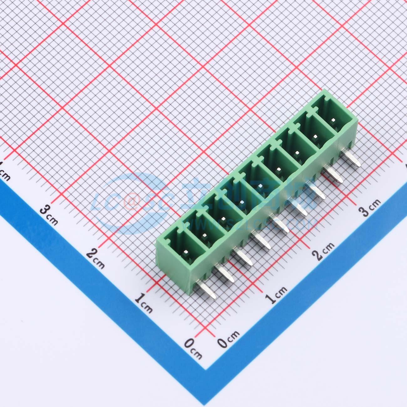 点击查看大图 HC-JXDZRC-3.81-9P实物图