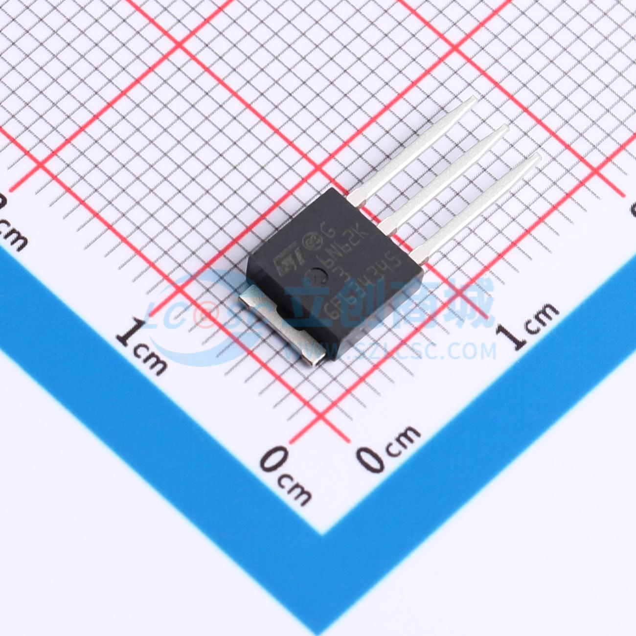 点击查看大图 STU6N62K3实物图