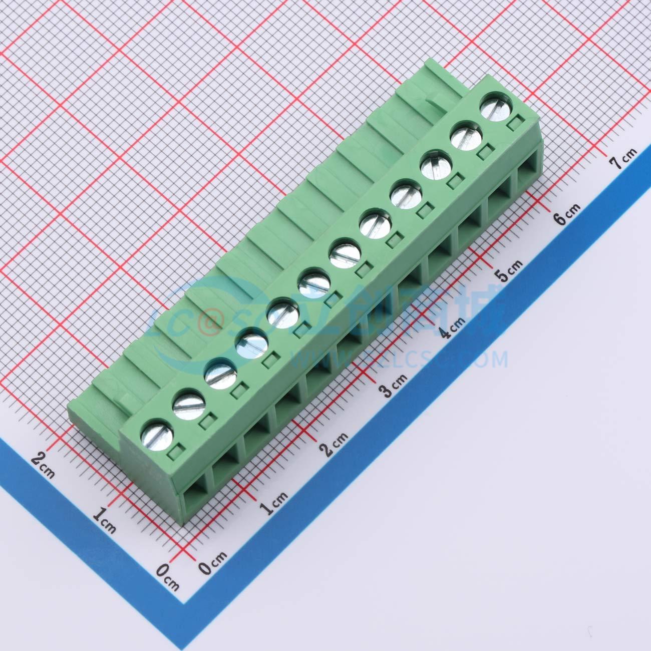 点击查看大图 HC-JXDZK-5.08-12P-A实物图