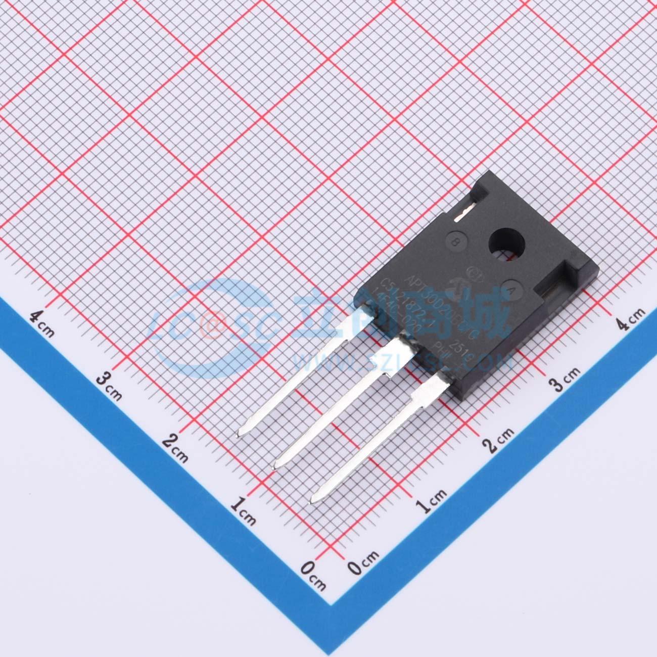 点击查看大图 APT30D20BCTG实物图