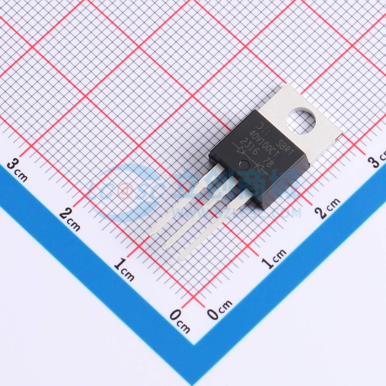 点击查看大图 SBRT40V100CT实物图