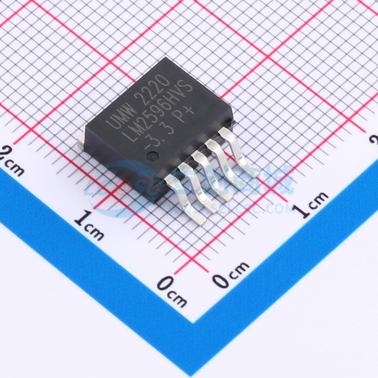 点击查看大图 LM2596HVS-3.3(UMW)实物图