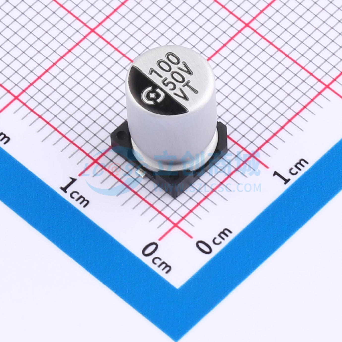 点击查看大图 VT1H101MF105000CE0实物图