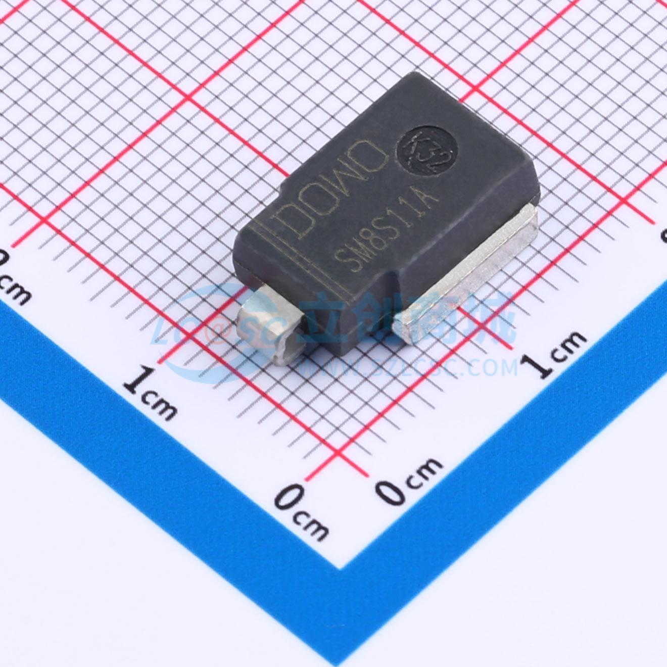 点击查看大图 SM8S11A实物图