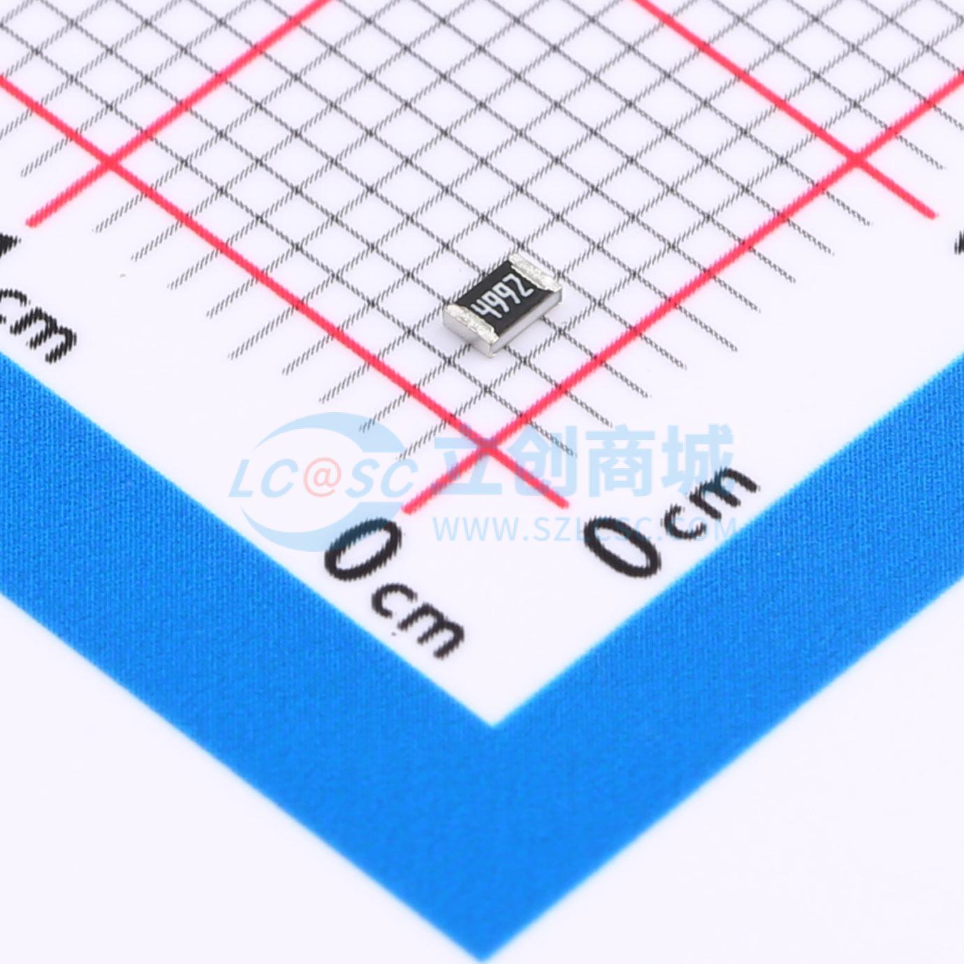 RT0805BRD0749K9L实物图