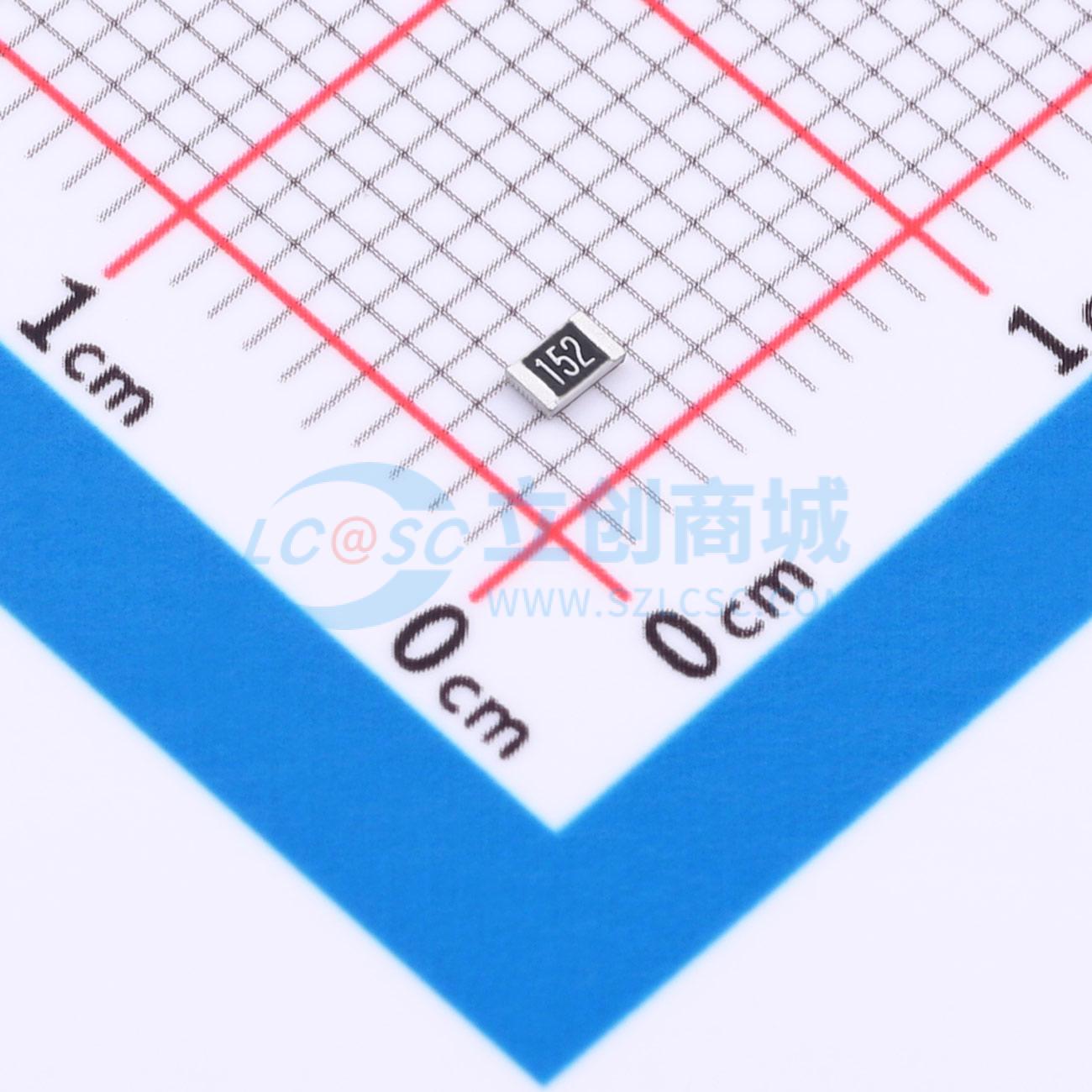点击查看大图 PTFR0805B1K50V9实物图