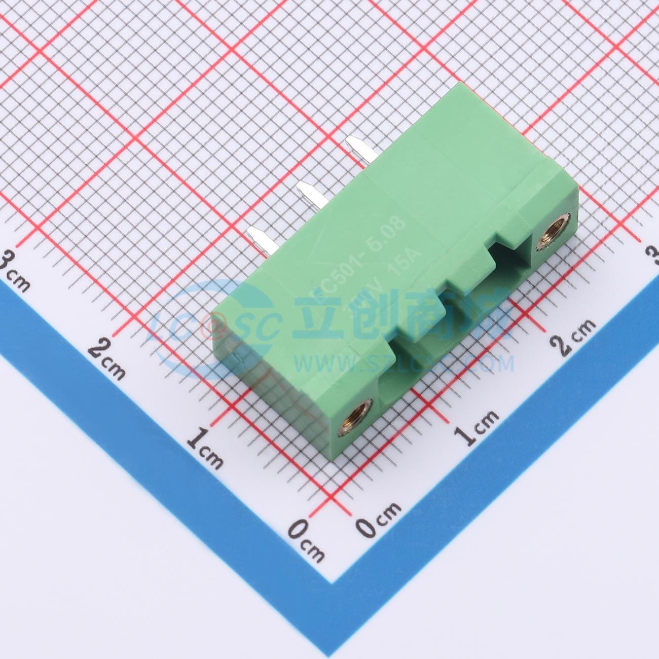 点击查看大图 HC-JXDZVM-5.08-3P实物图