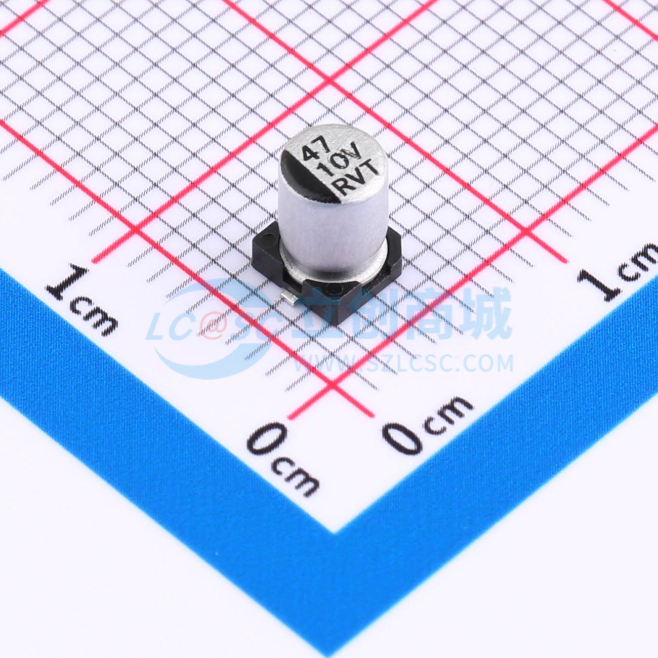 点击查看大图 RVT1A470M0405实物图