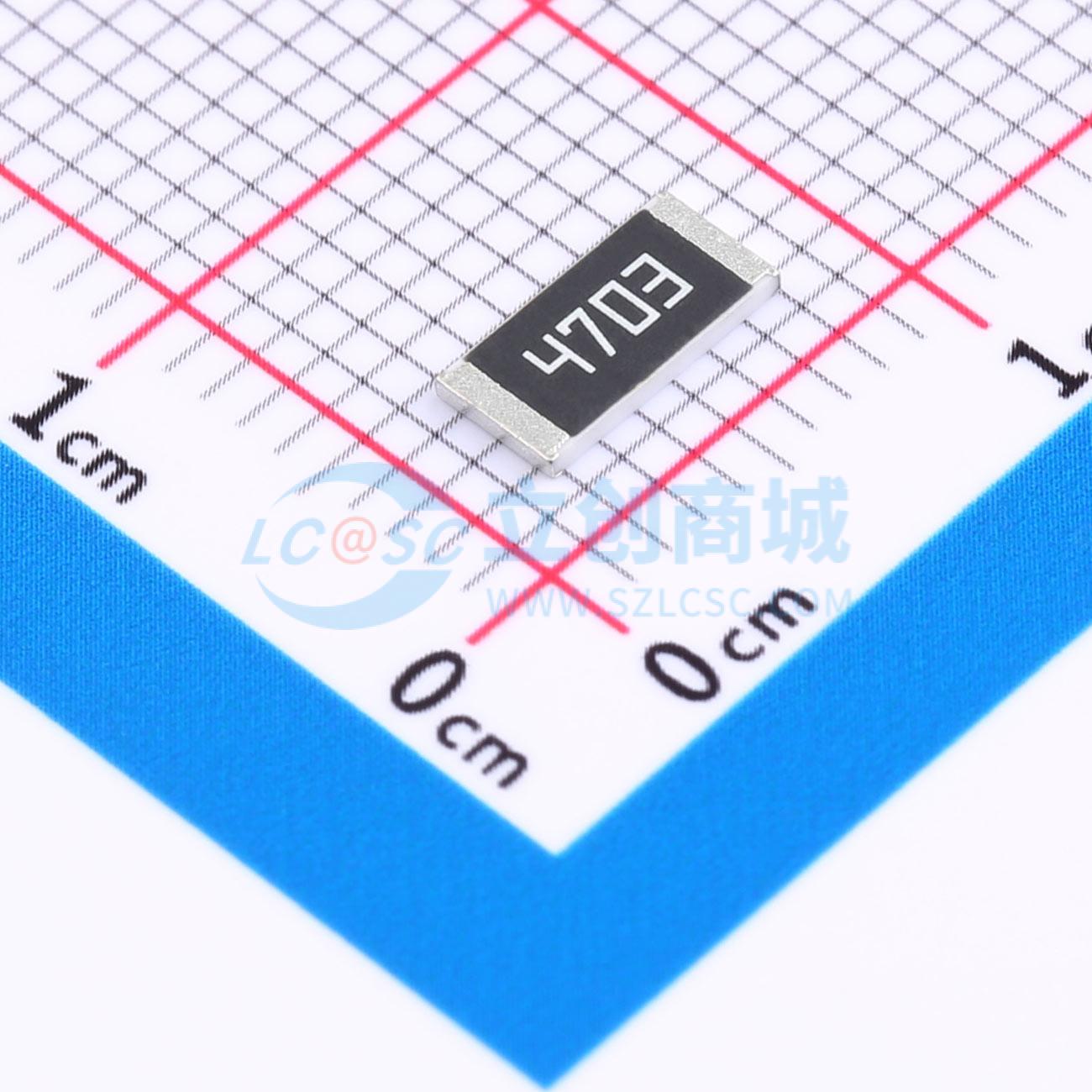 点击查看大图 FRC2512F4703TS实物图