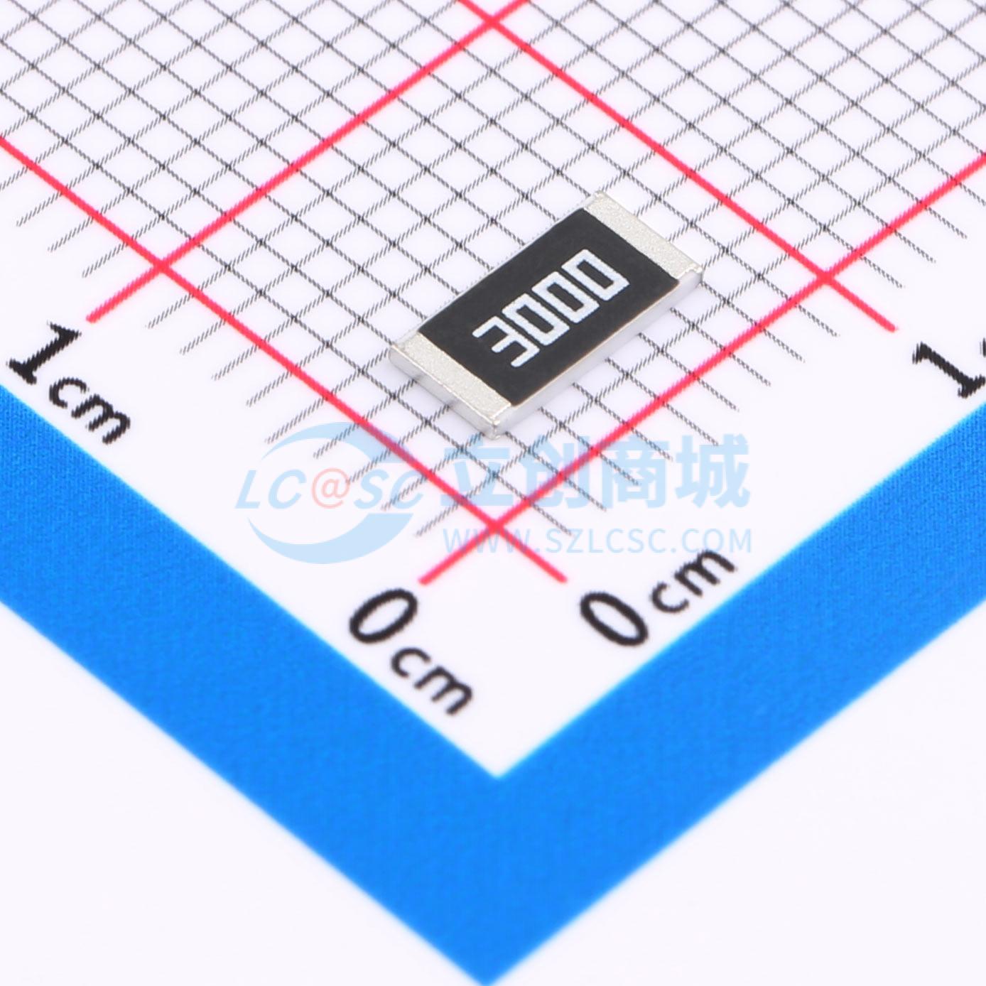 点击查看大图 FRC2512F3000TS实物图