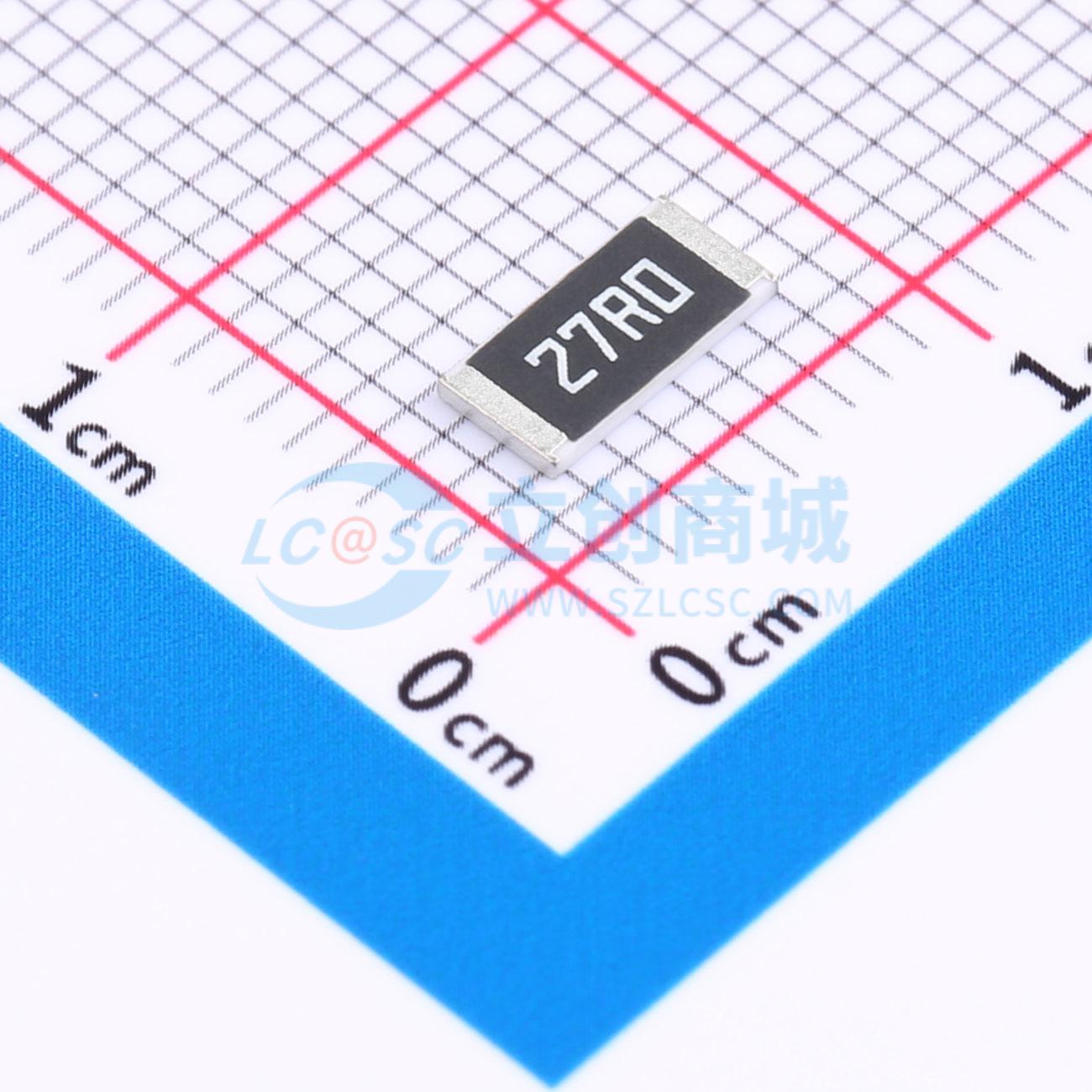 点击查看大图 FRC2512F27R0TS实物图