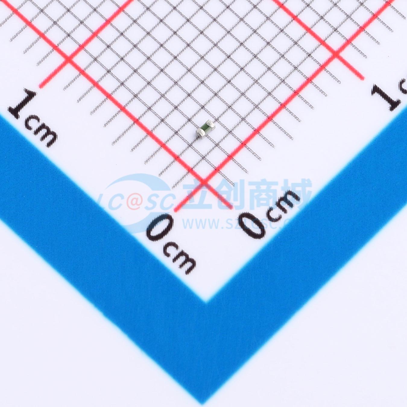 点击查看大图 LTC0402-1400TS实物图