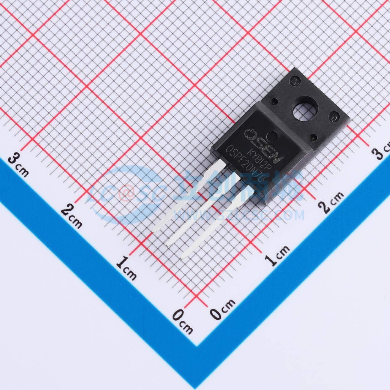 点击查看大图 OSPF20N70实物图