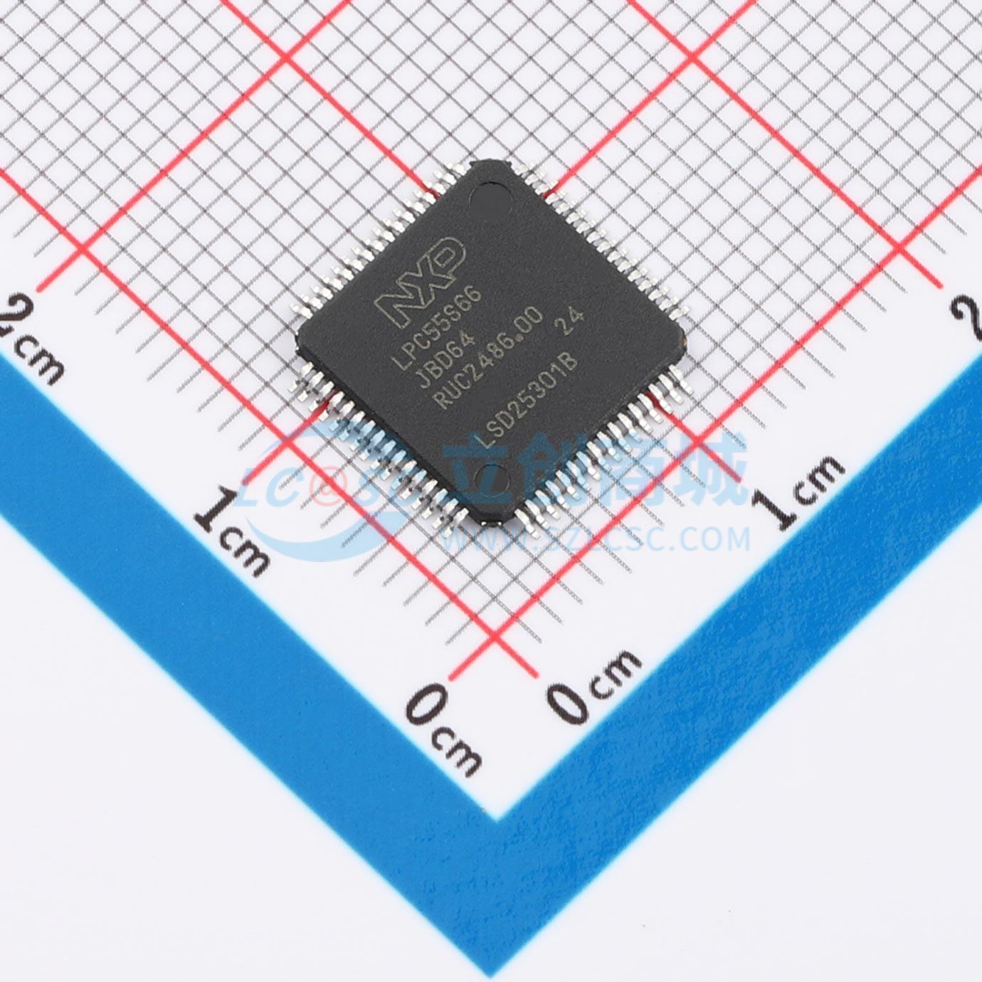 点击查看大图 LPC55S66JBD64E实物图