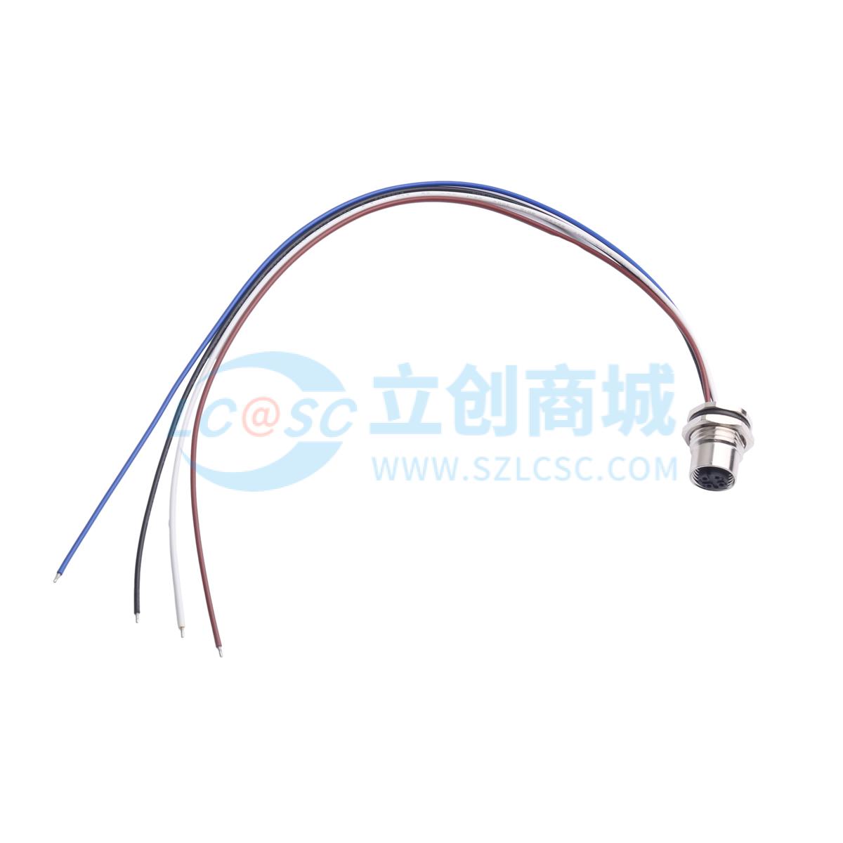 M12-S4A-GCFP9-0.3PV-NZGJ实物图