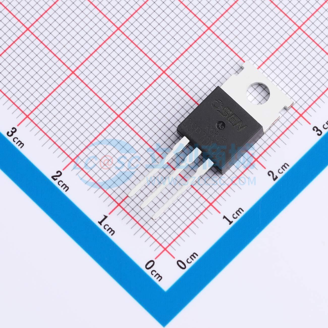 点击查看大图 OSP70N10实物图