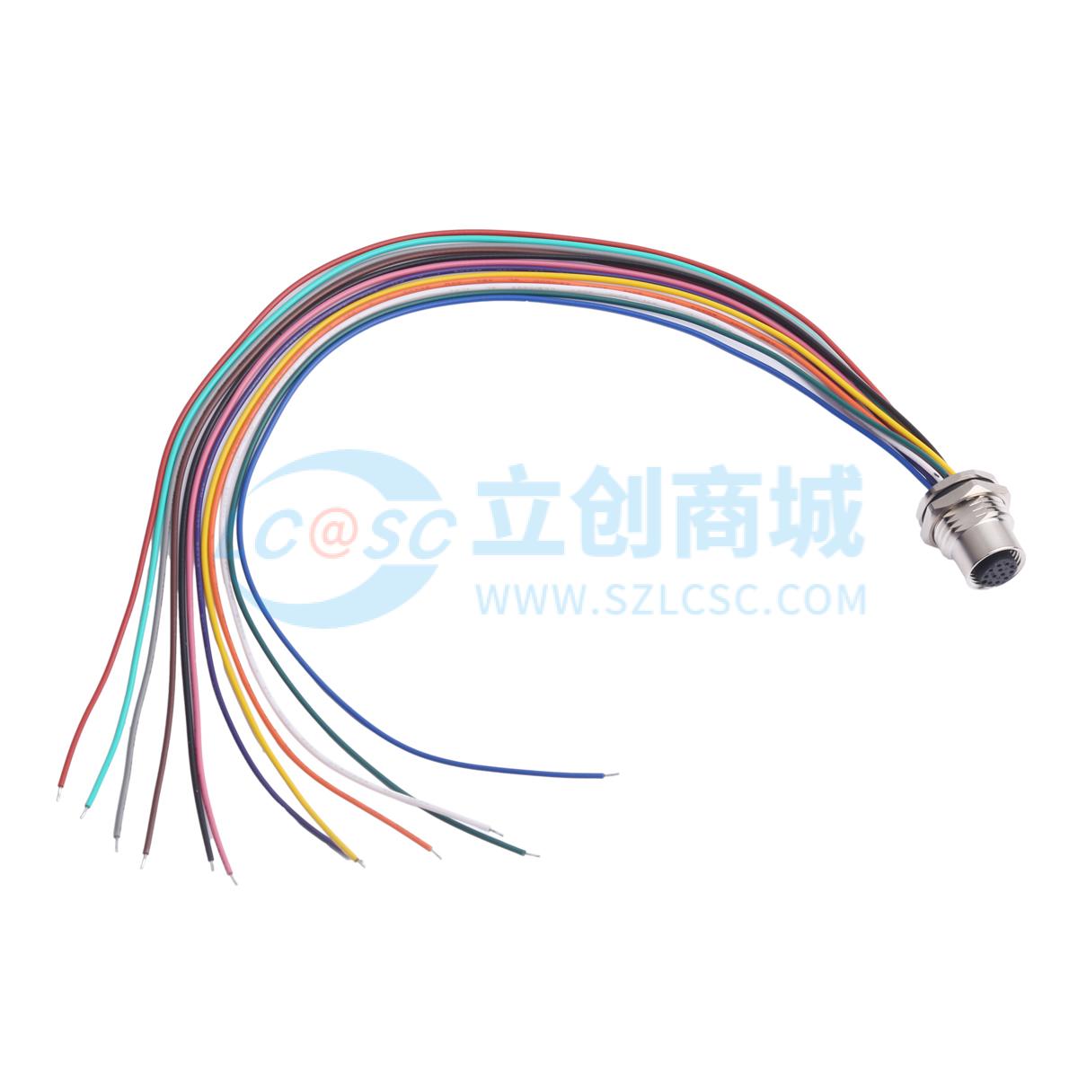 M12-S12A-GCFM16-0.3PV-NZGJ实物图